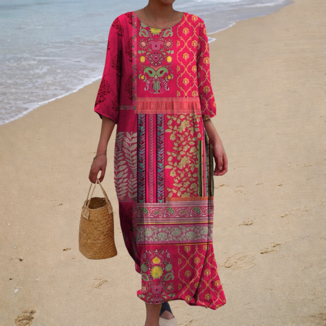 Effortless Chic Flowing Maxi Dress for All-Day Comfort