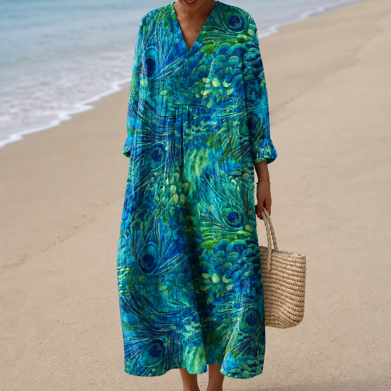 Effortless Comfort Summer Dress - Lightweight and Breathable
