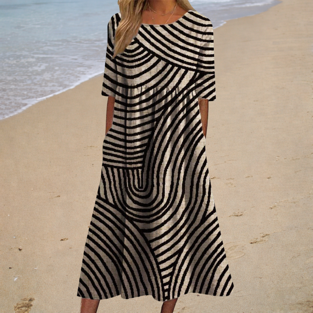Elegant Flowing Maxi Dress — Chic, Comfortable, and Flattering