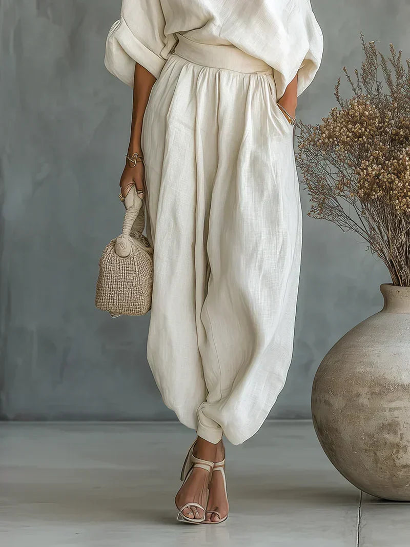Mila™ Chic Off-Shoulder Two-Piece Set