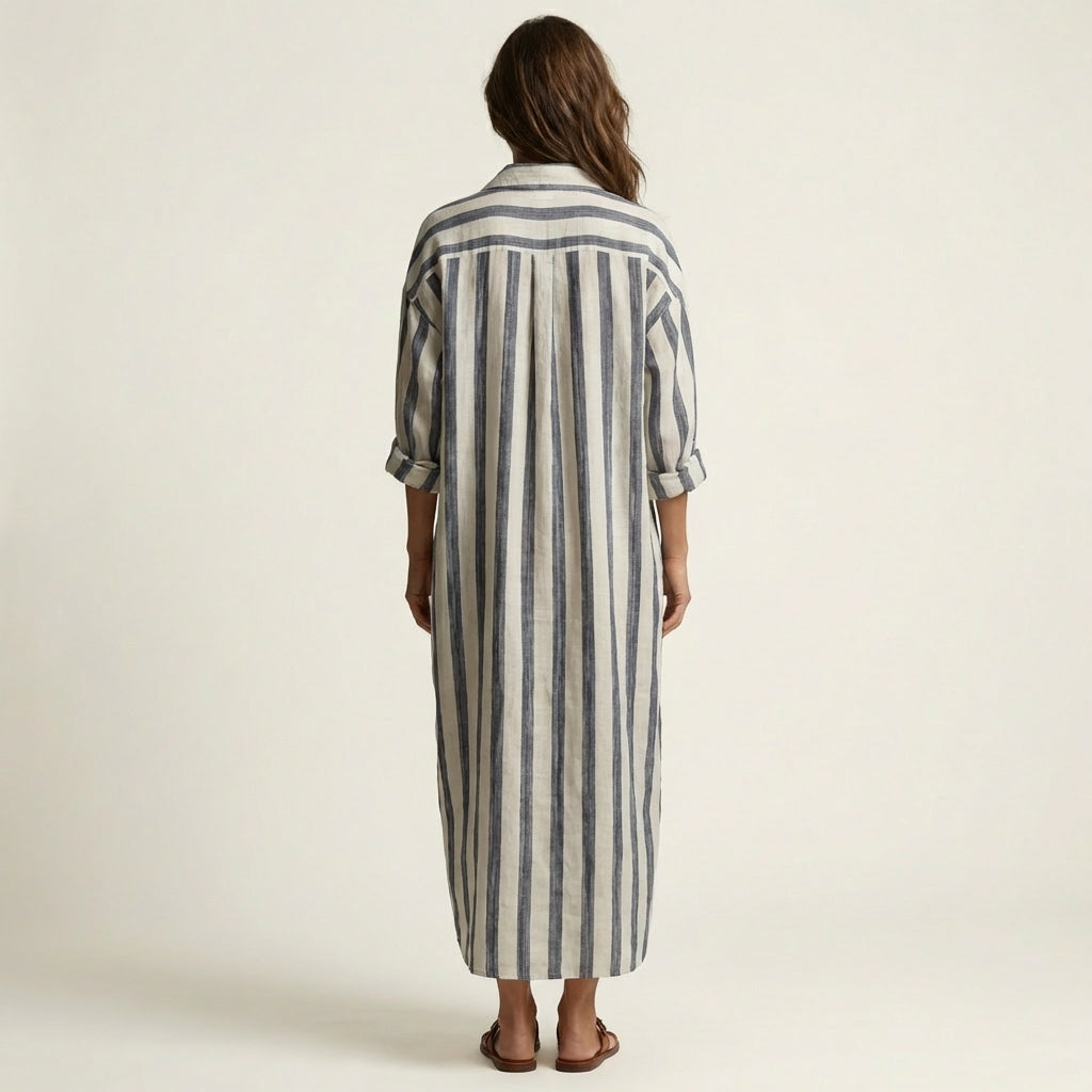 Carra Striped Maxi Dress - Effortless Summer Chic