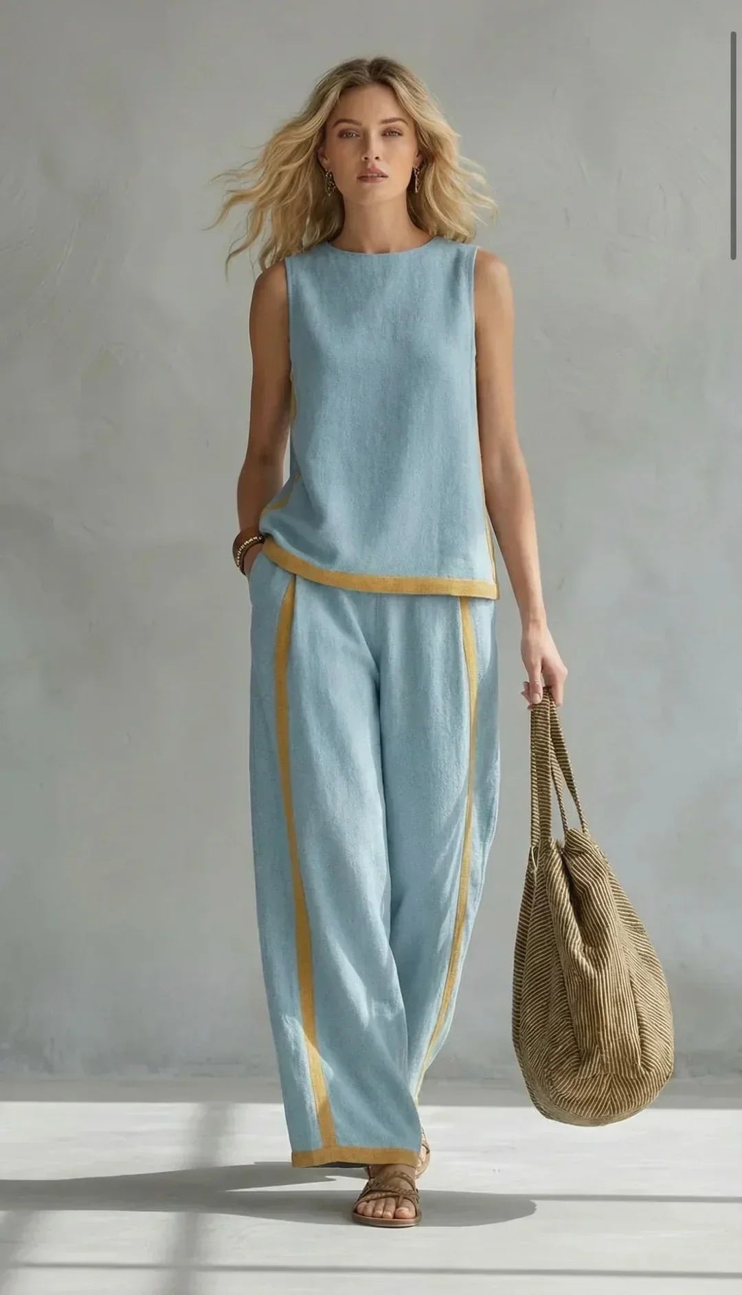 Leila | Exquisite Two-Piece Set for Effortless Elegance