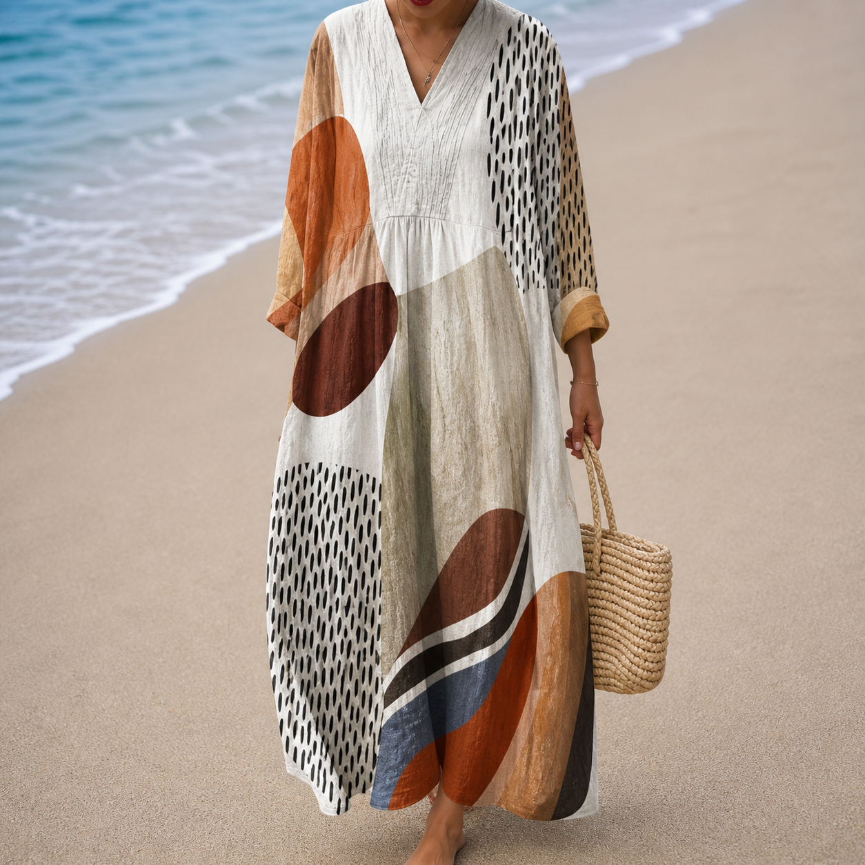 Effortless Comfort in a Breezy Summer Dress