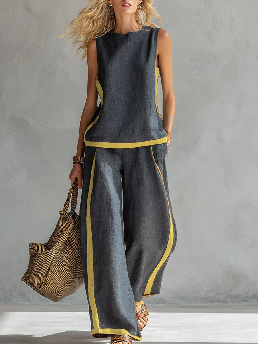 Leila | Exquisite Two-Piece Set for Effortless Elegance