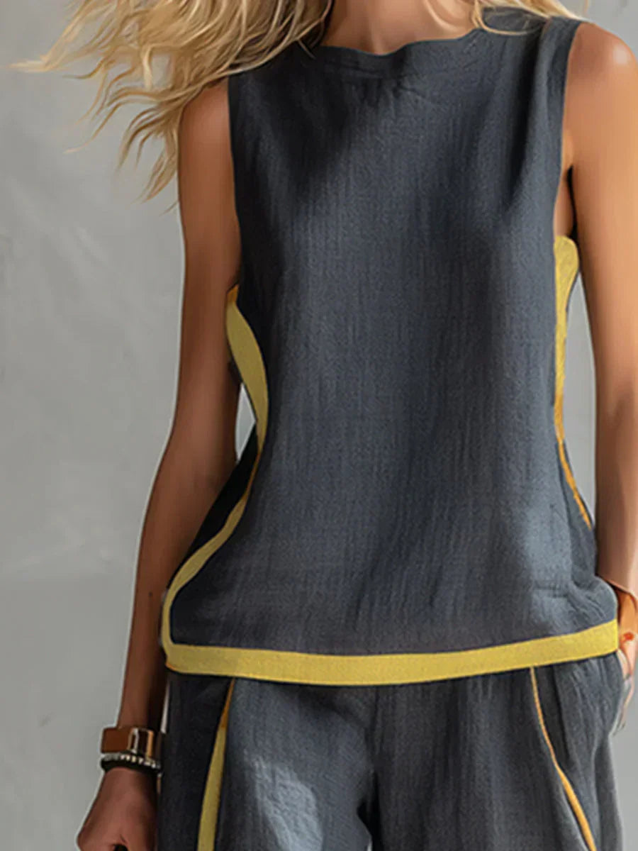 Leila | Exquisite Two-Piece Set for Effortless Elegance
