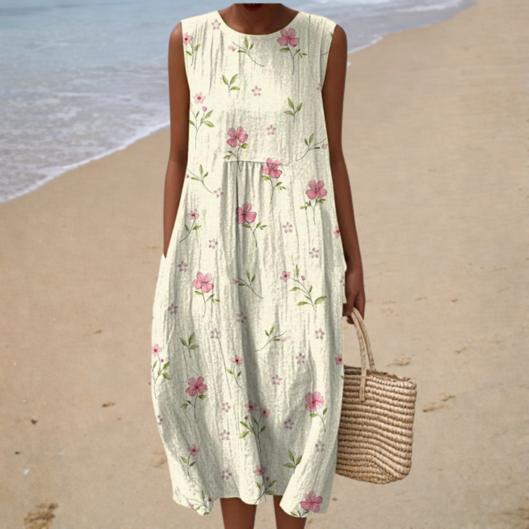 Chic and Comfortable Sleeveless Summer Dress