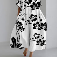 Mari floral summer dress
