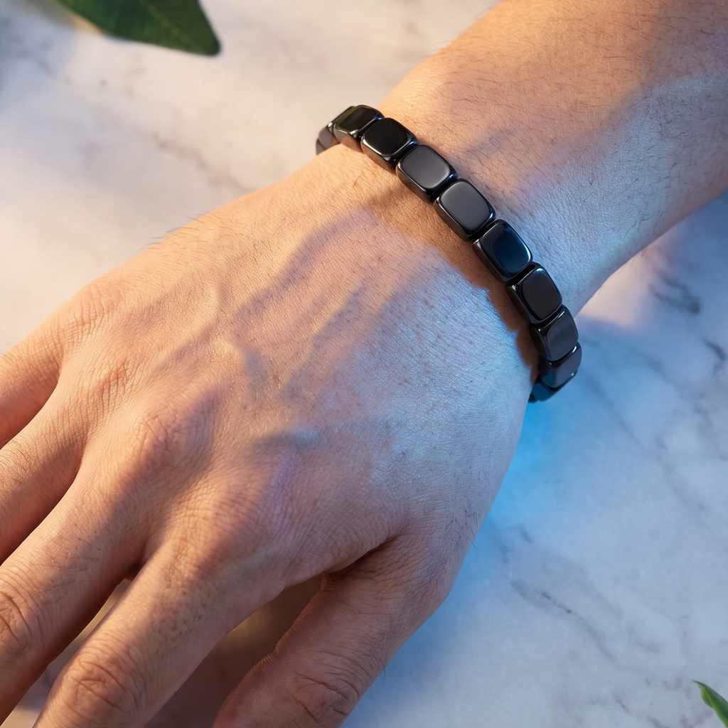 Blvck Hematite Bracelet