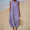 Effortless Comfort Sleeveless Summer Dress