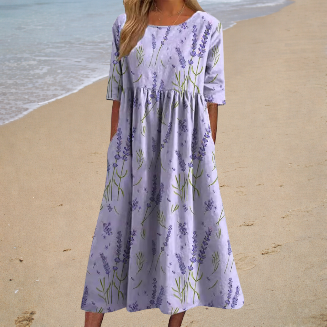 Elegant Flowing Maxi Dress — Chic, Comfortable, and Flattering