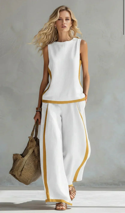 Leila | Exquisite Two-Piece Set for Effortless Elegance