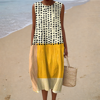 Effortless Comfort: Sleeveless Summer Dress for All-Day Style