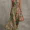 Seraphina | Floral Halter Maxi Dress