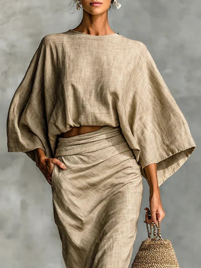Julia™ | Elegant 2-Piece Skirt Set