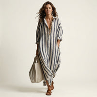 Carra Striped Maxi Dress - Effortless Summer Chic