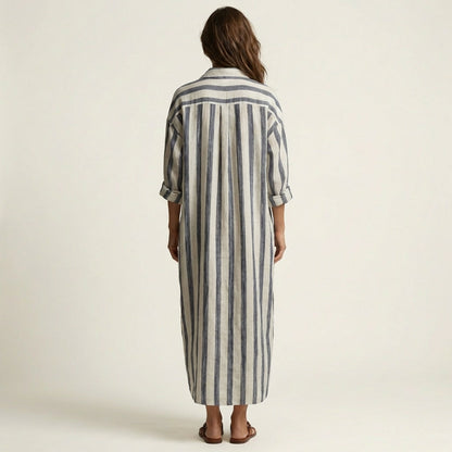 Carra Striped Maxi Dress - Effortless Summer Chic