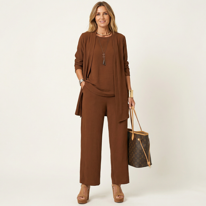 Vivienne: Sleek Minimalist 3-Piece Set