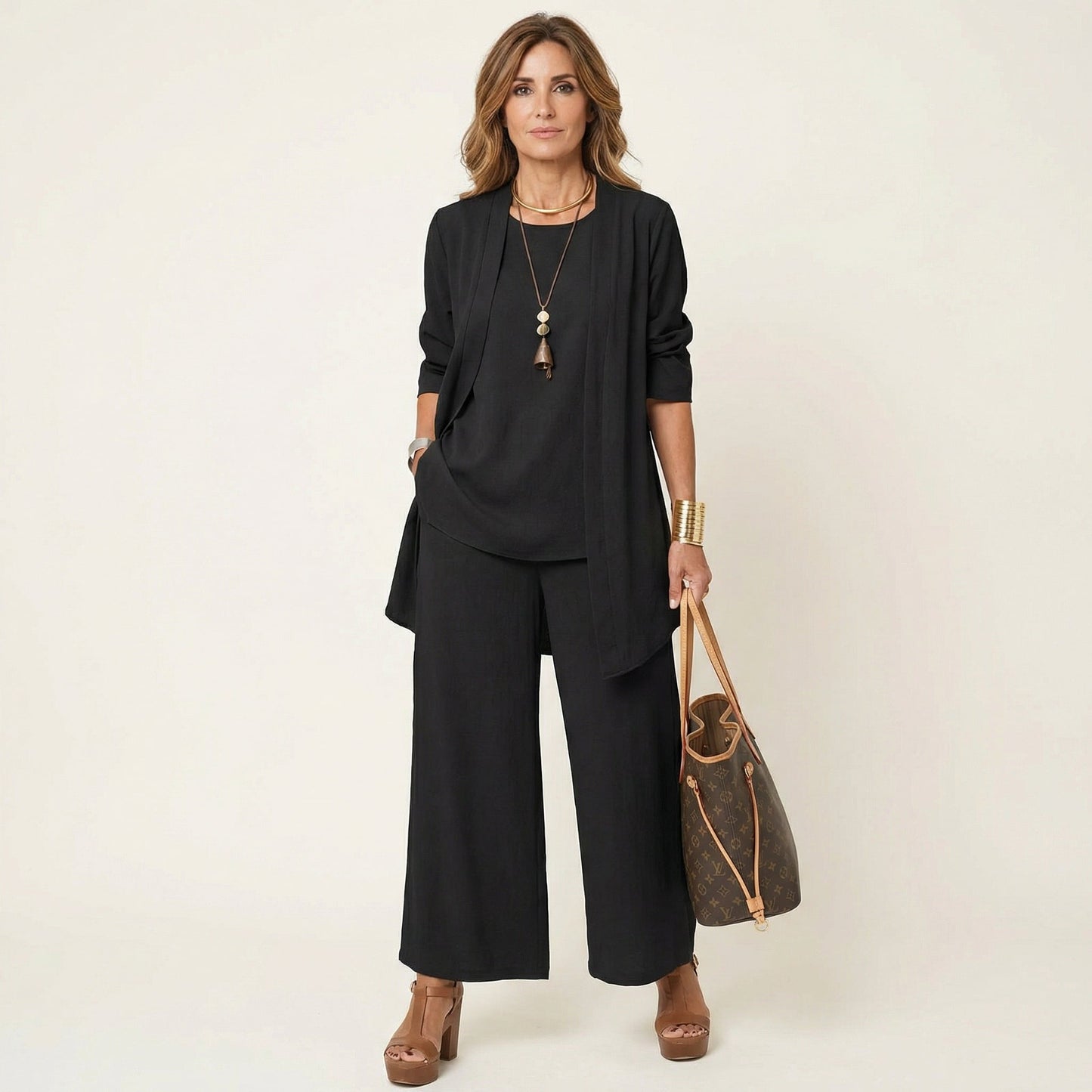 Vivienne: Sleek Minimalist 3-Piece Set