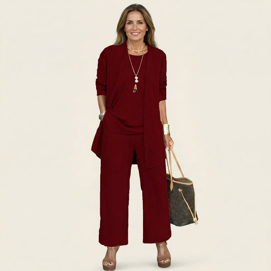 Vivienne: Sleek Minimalist 3-Piece Set