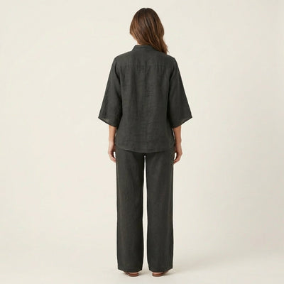Zerah Linen Two-Piece Set – Effortless Style and Breathable Comfort